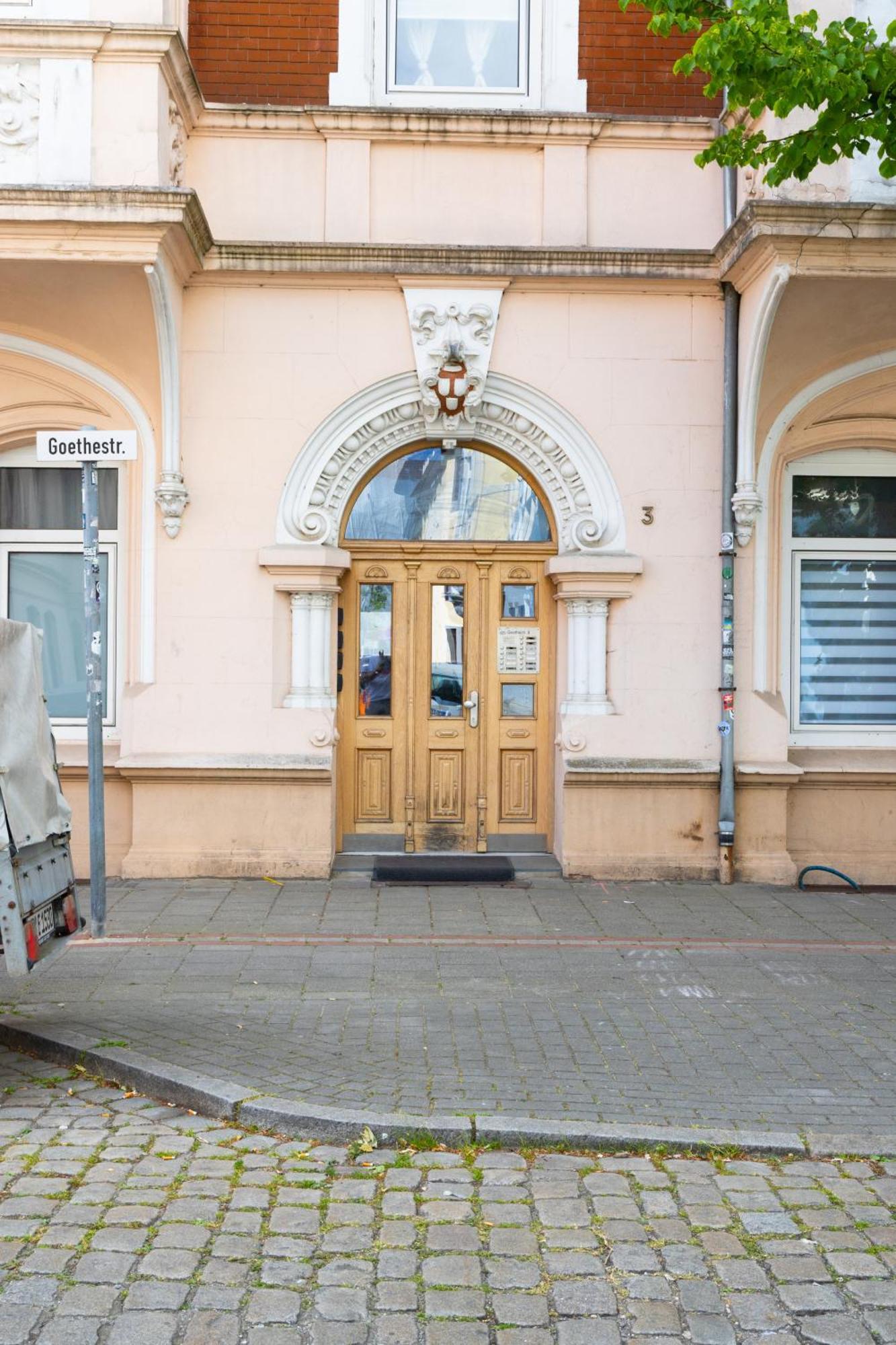 Exklusives Apartment Im Historischen Wohnhaus Mit Kamin, Bad & Viel Platz Bremerhaven Exterior foto